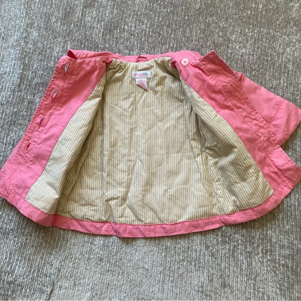 OshKosh B’gosh‎ Toddler Pink Cotton Spring Jacket w/ Removable Hood 18M